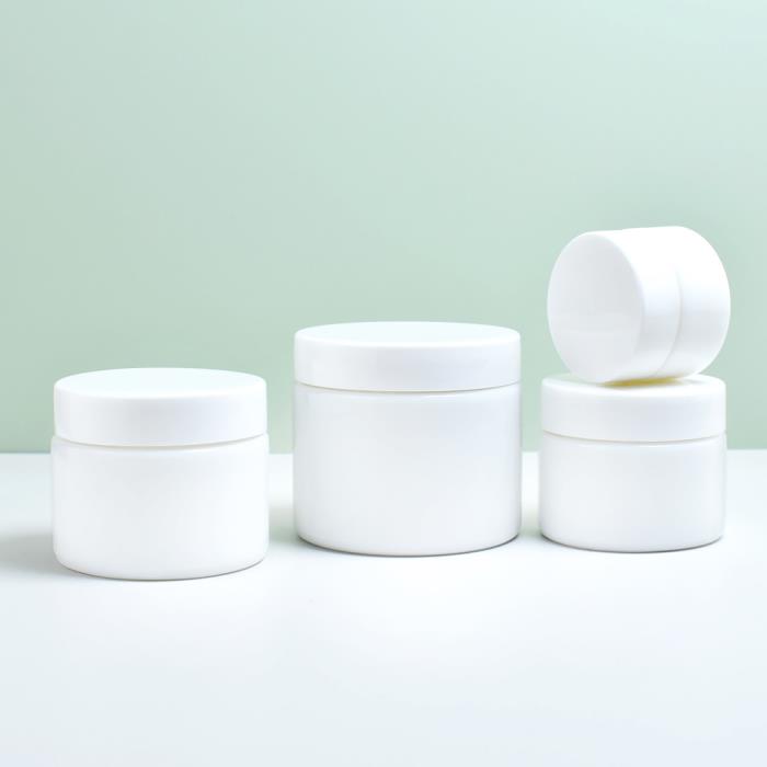 Opal Glass Jars